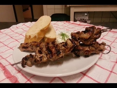 How to make Greek Souvlaki - Souvlaki Recipe for BBQ