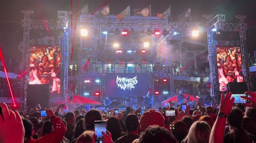 @Motionless In White covering Du Hast last night! @ShipRocked Cruise #fyp #rammstein #motionlessinwhite #shiprocked #fypシ