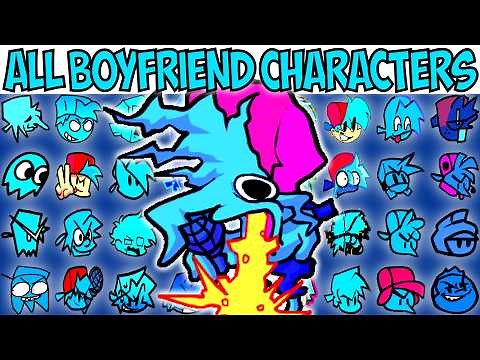 ALL BOYFRIEND CHARACTERS | FNF Character Test | Gameplay VS Playground
