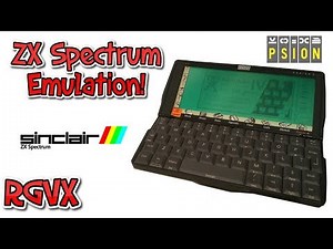ZX Spectrum Games On A Psion 5 PDA ! ( Sinclair IV Emulator )
