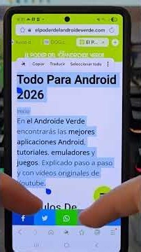 🔊 ¡Tu Samsung Puede LEER WEBS por Ti! Activa Esto YA