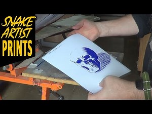 Paper Cut Screen Print