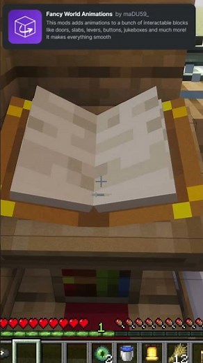 Fancy World Animation mod
