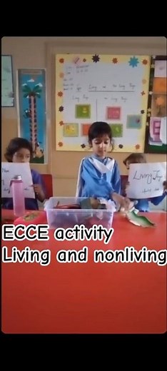 Activity based learning activities for kids | living and nonliving things#activitybasedlearning