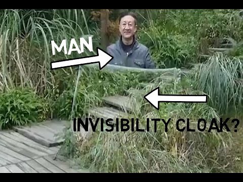 Chinese Transparent Cloth Which Makes A Person Disappear