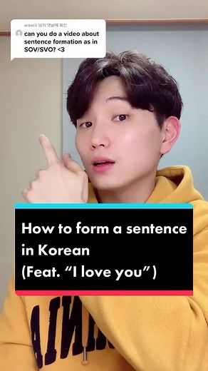 How to Form a Korean Sentence Easily