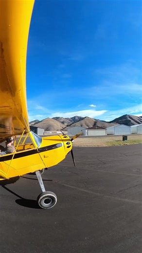 Lil rip in the Kitfox #pilot #bushplane #20yearsold #fypシ゚viral #wyoming