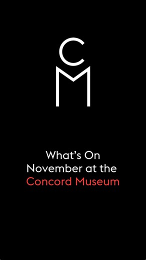 From timely Forums to Holiday events - there is so much to do at the Museum this November! Learn more at concordmuseum.org. | Concord Museum