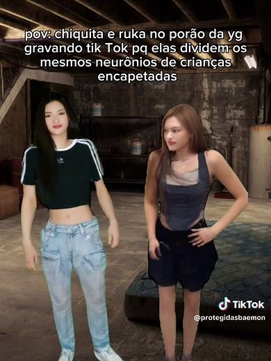 eu sei que não parece elas, mas a culpa é da IA🙄😒 #babymonster #fyp #Kpop @babymonster_yg