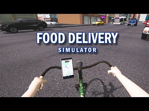 This Game Is Addictive To Play. Food Delivery Simulator