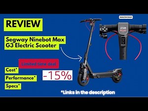 🚀 Segway Ninebot Max G3 Electric Scooter Review 28 MPH Speed, 50 Mile Range & Dual Suspension BEAST