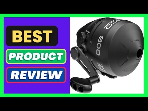 Zebco 808 Spincast Fishing Reel, Size 80 Reel, Changeable Right- or