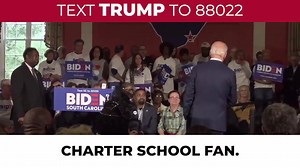 184K views · 1.7K reactions | President Trump wants ALL parents to have the power to choose the right school for their child. School Choice is the civil rights issue of our time. Joe Biden will take away that right. He will SHUT DOWN charter schools and force kids into bad schools, crushing their dreams. | Team Trump | Facebook