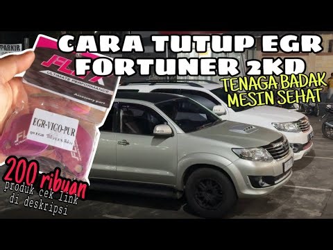 Cara Delete EGR Fortuner Innova Hilux 2KD