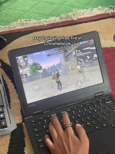 Playing Free Fire on Chromebook: Day 2