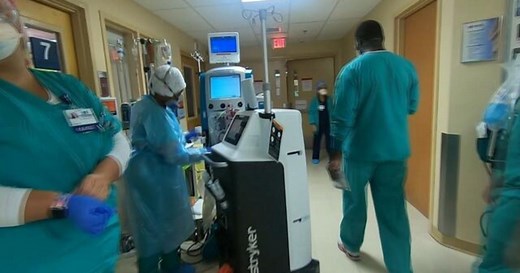 Florida COVID hospitalizations break pandemic record