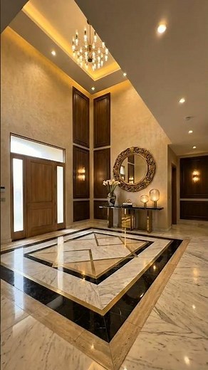 Luxury Entryway Transformation | Statement Flooring Design for a Premium Foyer #LuxuryEntryway