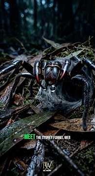 This spider's venom stops your heart in minutes #shorts #spiders #nature