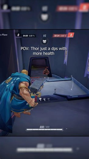 Thor just a dps fr #gaming #ayelorenzo #marvelrivals #trendingshorts #marvelrivalsgameplay