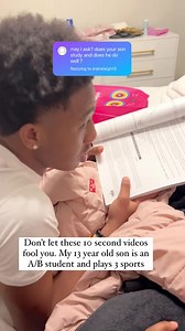 124K views · 4.3K reactions | People often think that these 10 second videos of my son and daughter are what they do the entire day. Sam, my 13 year old son, is an honor roll student and plays 3 sports. His favorite subject is math and he wants to be an entrepreneur. | Salina Sunshine | Facebook