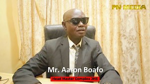 My visit to Obuasi Junior High school Complex.the only public school in obuasi with cctv cameras...watch my conversation with Mr Aaron Boafo,Headmaster Obuasi Complex JHS. | PN Mediagh