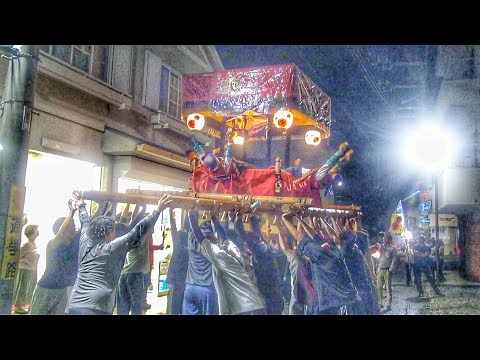 2025.10.03【御坊祭り 2025 肩慣らし/地下まわり】(紀小竹組·上組·御坊町) 四ツ太鼓·屋台 和歌山県 御坊市 小竹八幡宮