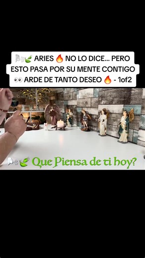 🌬️🍃 ARIES 🔥 NO LO DICE… PERO ESTO PASA POR SU MENTE CONTIGO 👀 ARDE DE TANTO DESEO 🔥 - 1of2 #tarot #tarotreading #viral #trending #aries
