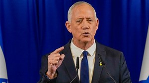 Centrist Benny Gantz, a member of Israel's war Cabinet, resigns over frustration with Netanyahu