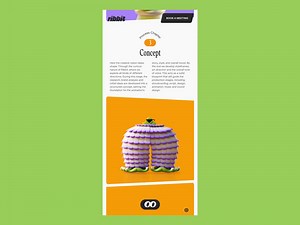 Ribbit - Burger menu - Awwwards