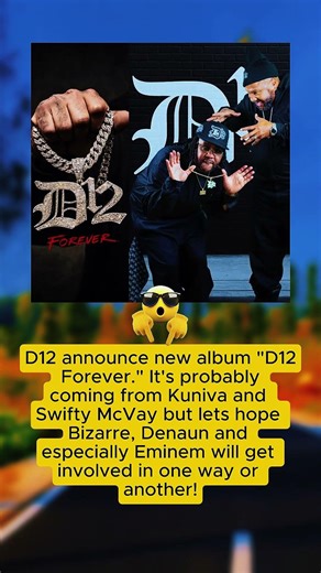D12 Announces New Album “D12 Forever” #D12 #Eminem #DetroitRap #HipHopNews #RapLegacy