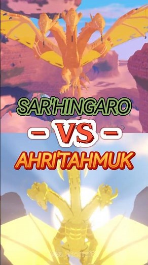 Sar'Hingaro VS Ahri'Tahmuk | Creatures of Sonaria