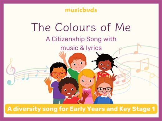 PHSE or Circle time diversity song for EYFS/KS1 with lyrics and music | Teaching Resources