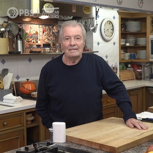 Jacques Pépin's recipe for quiche Lorraine, which is from the northeast part of France, is inspired by his mother. [VID: Jacques Pépin makes quiche Lorraine in his kitchen. Transcript: Hi, I'm Jacques Pépin, and this is "American Masters: At Home." Today I'm going to show you how to make a quiche Lorraine, which is from the northeast part of France, very classic with the dough, with bacon, sometimes with ham and cheese, and so forth. To start with the dough, I have a stick of butter here and it'