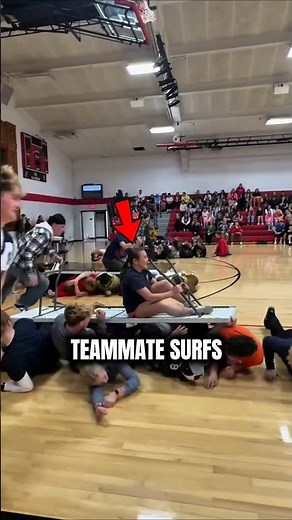 This School Pep Rally Game Is Pure Chaos 😳