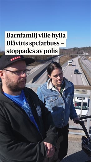 IFK Göteborg-fans stoppades av polis