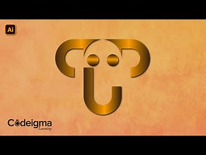 How To Make Letter T Logo Design Illustrator |Design 7| Lettermark Logo Series | Codeigma Learning