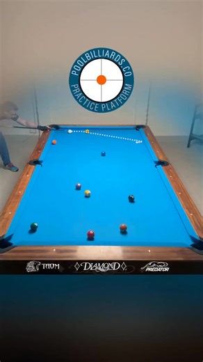 Every clearance is a lesson. Track, improve, repeat with the platform 🔁🔥 #poolbilliards #pooltraining #cueballcontrol #practicewithpurpose #customdrills #app #8ball #10ball #9ball | PoolBilliards.co