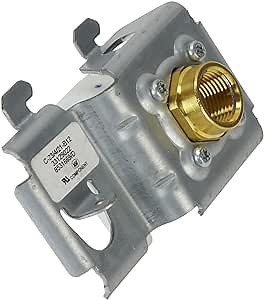 Whirlpool WP8531669 OEM Dishwasher Water Inlet Valve, Chrome