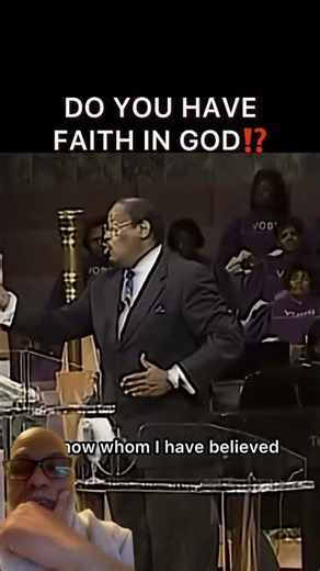 Bishop G.E Patterson - Where is Your Faith #bishopgepatterson #digitaldiscipleship