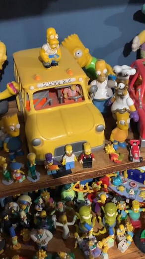 Coleccionista de juguetes de los Simpsons - Tom y Daly