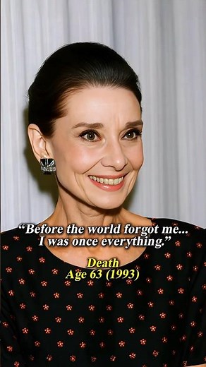 RIP Audrey Hepburn’s | 1993 to 1929 #audreyhepburn