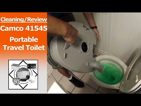 Cleaning/Review: Camco 41545 - Portable Travel Cassette Toilet
