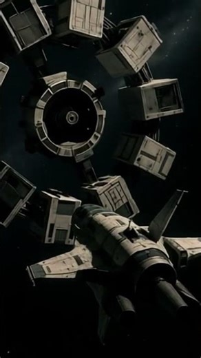 Spaceship Docking Scene | Inspired by Interstellar 🚀✨ #shorts #interstellar #docking