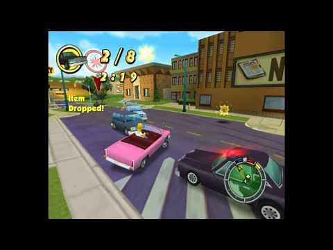 The Simpsons Hit & Run (PC) Custom Mission Test