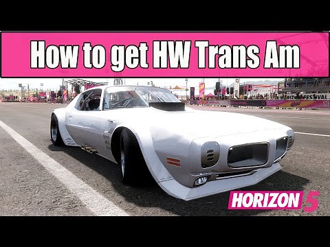 How to get the HW Trans Am in Forza Horizon 5