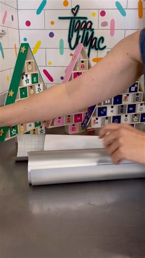 37K views · 908 reactions | Katie’s DIY advent calendars! #tiggamac #advent #craft #craft #stickers #kmart | Tigga Mac | Facebook