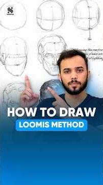 How I draw Loomis Method 😱💙