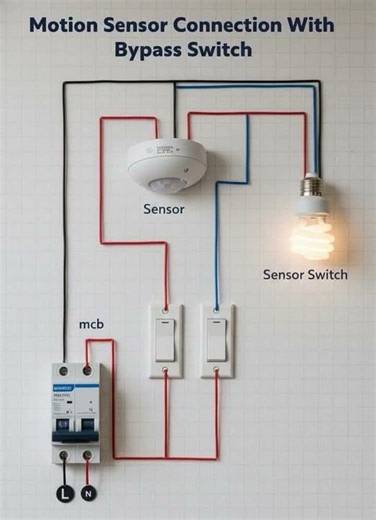 motion sensor connection