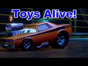 Cars 2: The video Game - Snot Rod - Race on Oil Rig Run.
