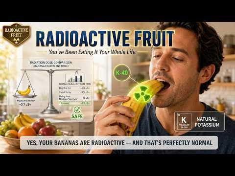 You Have Been Eating Radioactive Fruit Your Entire Life and Nobody Told You | Did You Know Facts